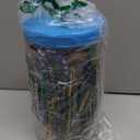 GOEASY0312 Premium Bungee Cords Heavy Duty - 20 pcs Bungee Cords with Hooks in A Storage Jar Includes 10", 18", 24", 30", 36", 48" Bungie Cord Bundle