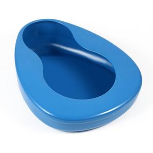Bedpan for Elderly Females Heavy Duty Bed Pans for Elderly Men Women Thick Large Bedpans for Bedridden Patient Hospital Home Bed Pan Emergency Device (Blue)