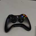 W&O Wireless Controller Compatible with Xbox 360 2.4GHZ Gamepad Joystick Wireless Controller Compatible with Xbox 360 and PC Windows 7,8,10,11 with Receiver (Black)