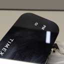 Timex Alarm Clock with Large Display, Digital Alarm Clock for Bedroom Includes 120V Universal Power Adapter (T121B - Black)