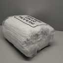 Buryeah 100 Pieces Cotton Washcloths 100% Ring Spun Cotton Wash Cloths Bulk Absorbent and Soft Feel White Towels for Bathroom, Spa, Gym and Face Cleaning (12 x 12 Inches)