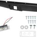 Steel Rear Bumper Roll Pan Replacement for Colorado Canyon Fleetside 2004 2005 2006 2007 2008 2009 2010 2011 2012