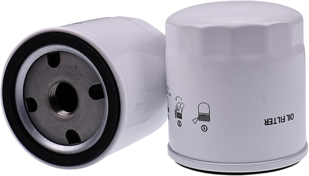 JZGRDN 2PCS White Oil Filter 16510-61A31 16510-61A32 16510-96J00 CF188-011300 Compatible with DF70A DF80A DF90A All Years; DF100A DF115A DF100 DF115 Starting 2012 S/N 210001 & UP