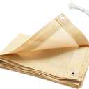 90% Shade Cloth for Plants 3.3 Ft  6.6 Ft Greenhouse Shade Cloth for Protect Vegetable Plants Fruits Flowers Crops - Beige