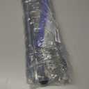 Long Curtain Rods 66 to 120 Inch, Black 1 Inch Adjustable Heavy Duty Curtain Rods for Windows, Decorative Modern Window Treatment Rod, Splicing Metal Drapery Pole, Easy Installation