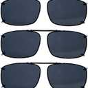 Eyekepper Large Clip On Sunglasses Polarized Lens
