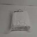 Amazon Basics Hypoallergenic Quilted Mattress Topper Pad, 18 Inches Deep, Twin, White