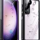 for Samsung Galaxy S23 Case,Waterproof Built-in Lens & Screen Protector[Full Body Shockproof][12 FT Military Drop Proof][Dustproof][IP68 Underwater] Case for Galaxy S23 5G-Purple