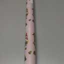 Retrify Christmas Wrapping Paper - 17 Inch x 32.8 Feet Mini Roll - Cute Red Green Gnome Snowflake Foil Girly Pink Gift Wrap Paper for Holiday Shower Party Celebration