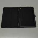 MoKo Case Fits All-New Amazon Kindle Fire HD 10 & 10 Plus Tablet (13th/11th Generation, 2023/2021 Release) 10.1" - Slim Folding Stand Cover with Auto Wake/Sleep, Black