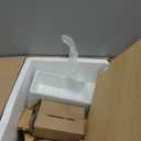 YITAHOME 16 Inch Bathroom Vanity with Sink, Bathroom Cabinet Vanity for Small Space, Freestanding Storage Bathroom Vanity with 1 Soft Closing Cabinet, Natural Brown