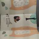 UANLAUO Foldable Baby Play Mat, Extra Large Waterproof Activity Playmats for Babies,Toddlers, Infants, Play & Tummy Time, Foam Baby Mat for Floor with Travel Bag (Bear(79x71x0.4inch))