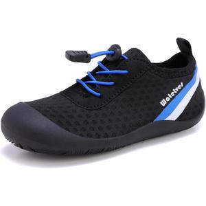 WateLves Wide Toddler Water Shoes Kids Barefoot Athletic Sneakers Girls Boys Quick Dry Aqua Socks for Beach Hiking Swim Kayak Sport Accessories, Camping Essentials, Size: 3 Big Kid