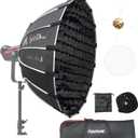Aputure Light Dome Mini III Softbox,Bowens Mount Octagonal Softbox Quick-Setup Soft Light Modifier for Video Light Aputure Amaran 200/100/300c/150c/60d s/60x s