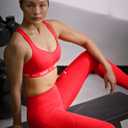 Nike Women's Indy Sports Bra (High Support) (Red, S)