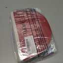 VitalCozy 2 Pcs Felt Peach Color Scallop Pennant Banner 13 feet Party Garland Including Excess Cord Happy Birthday Baby Shower Wedding Nursery Classroom Decorations