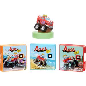 Little Tikes Story Dream Machine Axel the Truck Story Collection, Storytime, Books, HarperCollins, Audio Play Character, Gift and Toy for Ages 3+ Years