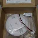 Kidde Smoke and Carbon Monoxide Detector, Hardwired with AA Battery Backup, Voice Alerts, Interconnectable, LED Status Lights, 85 dB Alarm, 5-inches (1 Pack), Expiry: 10 Years After Installation