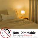 A19 LED Light Bulb, 60W Equivalent, Efficient 9W, 7 Year, 800 Lumens, Non-Dimmable, 2700K, Daylight White - 6 Pack