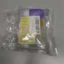 Silicone Clear Travel Bottles for Toiletries,Leak Proof Squeezable Travel Size Containers,TSA-compliant Travel Essentials,2oz,4 Pcs,purple