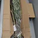 Olive Tree Artificial Indoor 6ft - UV Resistant Large Fake Plants - Realistic Faux Olive Tree in Pot - Tall Artificial Plants Outdoor for Home, Patio, Living Room, Office Decor,VN138 (Green)