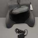 COMFIER Back Lumbar Support Pillow for Office, Heated Back Support with 4 Shiatsu Massage Heads & Heating Function, Memory Foam Lumbar Pillow for Computer Gaming Chair-Gray