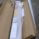 Mellow Naturalista Classic - 12 Inch Solid Wood Platform Bed with Wooden Slats, No Box Spring Needed, Easy Assembly, Queen, Pine