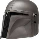 Halloween Mask Wearable Helmet for Kids/Men/Women,Wearable Helmet mask Costume and Role-Play Dress Up,ideal for birthdays, Christmas (Silver)
