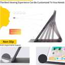 Case for iPad 10.2 Inch (9th/8th/7th Gen, 2021/2020/2019), Slim PU Leather Folio Smart Cover with Auto Sleep/Wake, Soft TPU Drop Protection & Multi-Angle Stand, Soccer Ball
