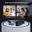 YURCIPWE Surface Pro Charger 65W, Surface Laptop Charger Compatible with Microsoft Surface Pro 11/10/9/8/7+/7/6/5/4/X, Surface Laptop 5/4/3/2, Surface Book 3/2, Surface Go 3/2/1 with 8.8ft Power Cord
