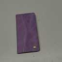 QLTYPRI Wallet Case for iPhone 13 [6.1 Inch], Vintage Folio PU Leather Case with Card Slots Magnetic Closure Kickstand Flip Shockproof Phone Cover for iPhone 13 - Purple