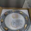 Gold Crystal Chandeliers for Dining Room Light Fixture, 24" Modern Round Chandeliers8 Lights Luxury Ceiling Pendant Ceiling Lighting for Dining Room Bedroom Entryway Foyer Staircase