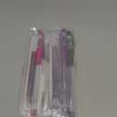 Lange & Knig Heat Erasable Fabric Marking Pens for Sewing - 4 Pens + 8 Refills - Sewing Supplies Quilting Supplies Table Accessories Embroidery Pen Tailors Chalk Alternative (White, Purple, Pink, Black)