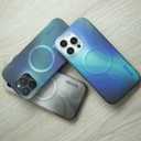 Incase Halo Case for iPhone 16 Hydro Dip MagSafe Compatible Apple iPhone Case 10 Ft Drop Protection, Protective Cover with Lanyard Loop, Sleek Design (Tidal Ocean, iPhone 16 Pro Max)