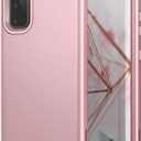WeLoveCase Galaxy S20 Case, S20 5G Cover 3 in 1 Full Body Heavy Duty Protection Hybrid Shockproof TPU Bumper Three Layer Protective Case for Samsung Galaxy S20 5G 6.2 inch Pink
