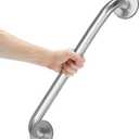 AmazerBath Grab Bars for Bathtubs and Showers Anti Slip, 24" L x 1.25" D, Handicap Grab bar Stainless Steel, Shower Grab Bars for Seniors, Bathtub Handle Grab Bars for Bathroom Holds 500LBS