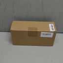 6 Pcs Stackable Drawer Organizer Set Desk Drawer Dividers, Bathroom Vanity Cosmetic Makeup Trays , Multipurpose Plastic Storage Bins for Jewelries, Kitchen Gadgets and Office Accessories, Black