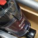 Eureka Bagless Canister Vacuum Cleaner, Lightweight Vac for Carpets and Hard Floors, Red, Whirlwind NEN110D