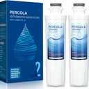 MIWF6200 Water Filter, Compatible with Sharp SJWF200, SJG2254FS, Thor Kitchen WF200, Zline MIWFT2100, Midea MRS26D5AST, MF-2008-R2, Zline RFM-W-36 Refrigerator Models (white, 2 Pack)