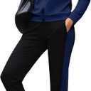 Marvmys Women's Tracksuit Set 2 Piece Sweatsuit Outfits Long Sleeve Zip Up Lounge Jogger Set with Pocket (XL)