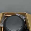 Astercook Non Stick Pots and Pans Set, Healthy Non-Toxic Titanium Induction Kitchen Cookware Sets for Cooking with Frying Pans, PFAS/PTFE/PFOA & PFOS Free, Black, 19 Pcs