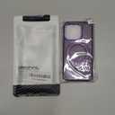 360 Spin Magnetic Stander for iPhone 14 pro Case [Compatible with Magnetic] [Built-in Kickstand] Mil-Grade Protective, Matte Non-Slip for iPhone 14 pro Phone Case(Purple)