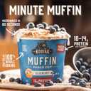 Kodiak Cakes Minute Muffins, Mountain Blueberry, 2.29 Ounce (Pack of 12) (EXP 08/12/26)
