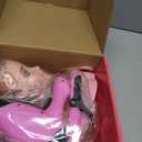 36PCS Doll Head Hair Styling Makeup Toy Set Kids Pretend Play Styling Set with Hairdryer Curling Iron Crown Accessories Beauty Stylist Kit Gifts for 3 4 5 6+ Years Old