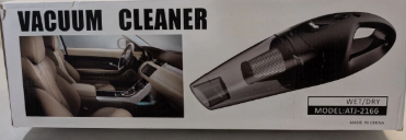 Wet/Dry Portable Vacuum Cleaner Model Atj-2166 Black New