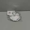 Sustainable Greetings Juvale Christmas Snowflake Swirl Decorations for Holiday Party Decor (Silver, 30 Pack) - Hanging Snowflake Decorations - Silver Party