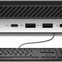 HP EliteDesk 800 G3 Mini Business Desktop Computer, Intel Quad-Core i3-6100 3.2Ghz Performance PC, 8GB DDR4, 256GB SSD, DisplayPort, WiFi & Bluetooth, Windows 11 Professional 