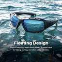 Polarized Floating Fishing Sunglasses for Men Women – UV400 Floatable Lenses for Boating, Kayaking & Water Sports