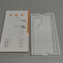 HOOMIL Case for Samsung Galaxy S24 Ultra 6.8-Inch, Non-Yellowing, Drop Protection, Anti-Scratch Transparent Hard Back Phone Cover - Crystal Clear