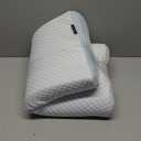 Memory Foam Bed Pillow for Sleeping, Ergonomic Cervical Contour Neck Support Orthopedic Pillow for Side Back Stomach Sleeper, Neck and Shoulder Pain (Blue)